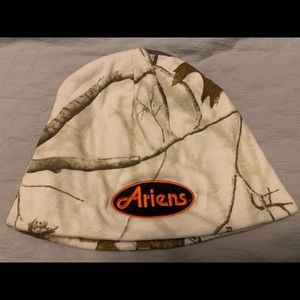 Realtree white camo hunting hat